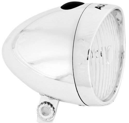 Led battery front light chrome - battery,