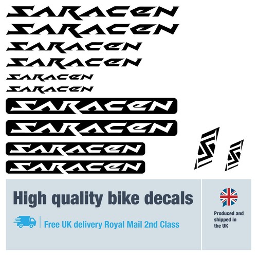 Saracen classic bike - , decals