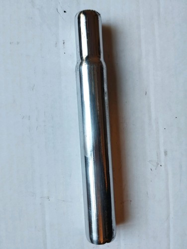 Vintage chrome steel seat - steel,