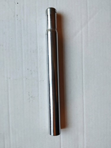 Vintage chrome steel seat post - chrome,