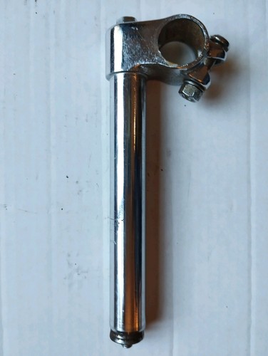 Vintage chrome steel stem - chrome,