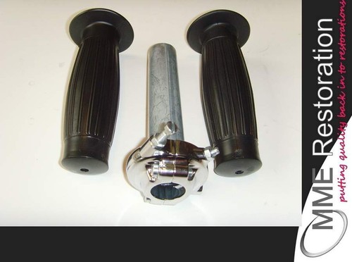 Chrome throttle twist - twist, set