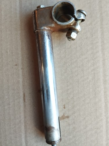 Vintage chrome steel stem - chrome, city
