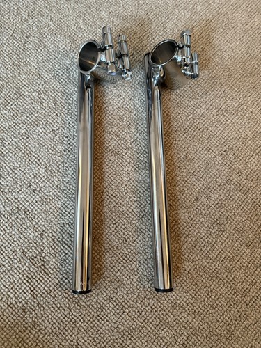 33mm chrome clip handlebars - 33mm,