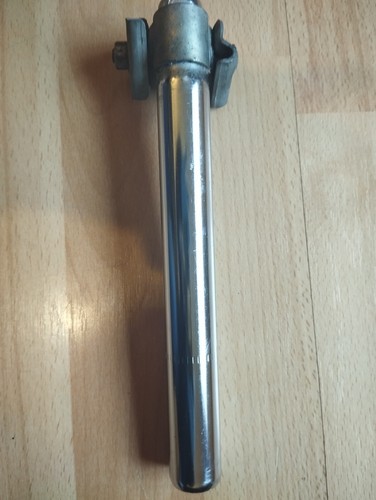Vintage chrome steel - chrome, post