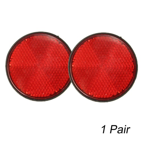 2pcs red inch - 2, warning