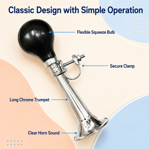 Retro bicycle horn new classic - bicycle,